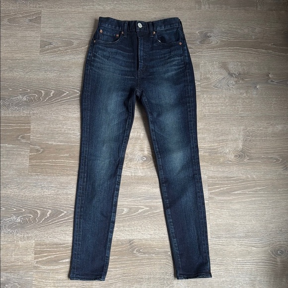MOUSSY VINTAGE Crawford Rebirth Skinny in Dark Blue 25 - Picture 2 of 13